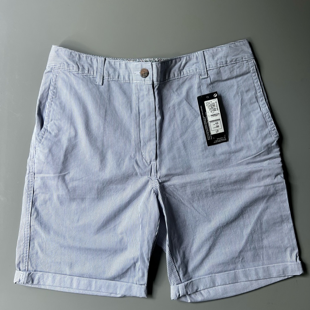 Women’s Blue Striped Shorts US size 6